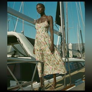 DÔEN Benoit dress in Liberty Rose Romance - M